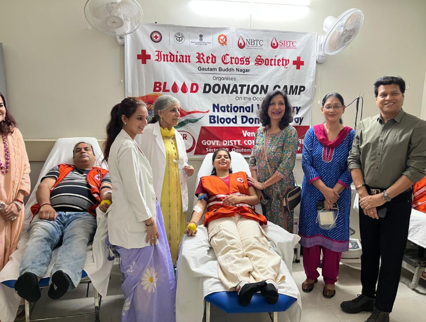 Indian Red Cross Society Blood Donation Camps